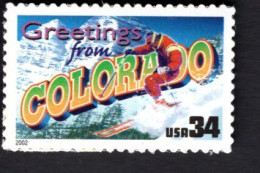 1938300474 2002 SCOTT 3566 (XX) POSTFRIS MINT NEVER HINGED  -  GREETINGS FROM AMERICA - COLORADO - Ongebruikt