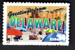 1938300657 2002 SCOTT 3568 (XX) POSTFRIS MINT NEVER HINGED  -  GREETINGS FROM AMERICA - DELAWARE - Unused Stamps