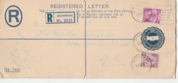 Sitiawan Malaysia 1954 Registered Cover Mailed - Federated Malay States