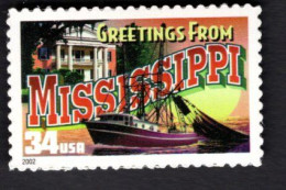 1938304362 2002 SCOTT 3584 (XX) POSTFRIS MINT NEVER HINGED  -  GREETINGS FROM AMERICA - MISSISSIPPI - Ongebruikt