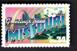 1938304452 2002 SCOTT 3585 (XX) POSTFRIS MINT NEVER HINGED  -  GREETINGS FROM AMERICA - MISSOURI - Ongebruikt