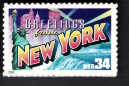 1938315816 2002 SCOTT 3592 (XX) POSTFRIS MINT NEVER HINGED  -  GREETINGS FROM AMERICA - NEW YORK - Neufs