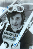 Autogramm Foto Rodeln Rennrodlerin Christa Schmuck Salzberg Berchtesgaden Olympia Olympische Winterspiele Deutschland - Autographes