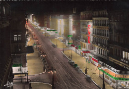 Marseille * Vue Sur La Cannebière La Nuit - Canebière, Stadscentrum