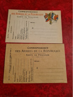 CARTES CORRESPONDANCE DES ARMEES DE LA REPUBLIQUE - Andere & Zonder Classificatie