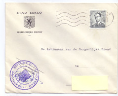 Omslag Enveloppe - Stad Eeklo 1965 - Covers