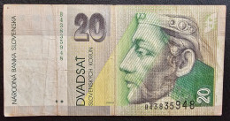 SLOVAKIA- 20 KORUN 1995. - Slovaquie