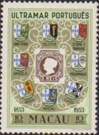 668313 HINGED MACAO 1953 CENTENARIO DEL SELLO BRITANICO - Sonstige & Ohne Zuordnung