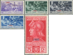 614004 HINGED Egeo Islas. Lipso 1930 SELLOS DE ITALIA 1930 - Egée (Lipso)