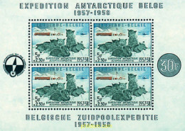 291058 MNH BELGICA 1957 EXPEDICION BELGA A LA ANTARTIDA 1957-58 - Other & Unclassified