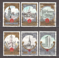 Russia  Sovjet Union 1980 Mi 4949-4954 Canceled SUMMER OLYMPICS MOSCOW (2) - Usati