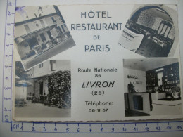 LIVRON (26)  Hôtel Restaurant De Paris - Livron