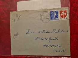 LETTRE  LA POSTE AUX ARMEES 1959 SECTEUR POSTAL 69550 LAHR - Other & Unclassified