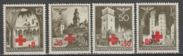 1940 - GOUVERNEMENT GENERAL / POLOGNE - SERIE COMPLETE CROIX-ROUGE YVERT N°68/71 ** MNH - COTE = 21 EUR - Gouvernement Général