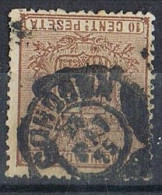 Sello 10 Cts Copmunicaciones 1874, Fechador CORDOBA, Edifil Num 153 º - Used Stamps