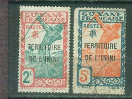 FC INI03 - Inini Poste YT N°  2 4 Oblitérés - Used Stamps