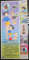 Japan Nippon 2004 Science Technology Animation 3 Melmo Seishu Hanaoka Microscope Jokichi Takamine Drug Delivery MNH ** - Ongebruikt