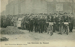 Micheroux, Les Grévistes Du Charbonnages Du Hasard, Au Dos, Cachet Comité De Défense Maison Du Peuple Retinne - Soumagne