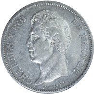 Charles X-5 Francs 1829 Marseille - 5 Francs