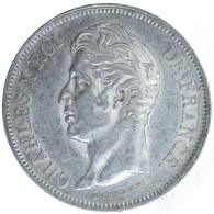 Charles X-5 Francs 1830 Rouen - 5 Francs