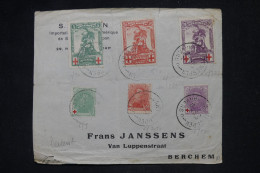 BELGIQUE - Devant D'enveloppe Commerciale De Anvers Pour Berchem En 1914 - L 149004 - Not Occupied Zone