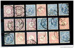 OLANDA - PAESI BASSI - HOLLAND - NEDERLAND - Lotto Francobolli Usati Classici - Used Classic Stamps Lot - Excellent ! - Sammlungen