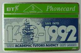 UK - Great Britain - Landis & Gyr - BTP040 - Academic Tutors Agency 2 - 151C - 500ex - Mint - BT Promotional