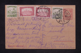 HONGRIE - Entier Postal + Compléments De Budapest En 1922 - L 149055 - Ganzsachen