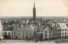 FRANCE - Saint Pol De Léon - Vue Générale - Prise De La Basilique - Carte Postale Ancienne - Saint-Pol-de-Léon