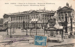 FRANCE - Paris - Place De La Concorde - Statue De Strasbourg - Carte Postale Ancienne - Statuen