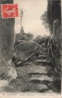 FRANCE - Nemours - Rochers Beauregard - L'escalier - Carte Postale Ancienne - Nemours