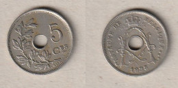 00781) Belgien, 5 Centimes 1925 - 5 Centimes