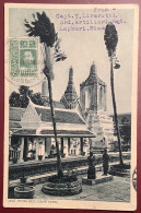 SIAM LOBBURI 1921 From Thai Army ! Ppc>CONSTANTINOPLE TURKEY ! Rare Destination (cpa Thailande Thailand Cover Military - Siam