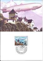 LICHTENSTEIN N° 665 S/CP MAXIMUM DE VADUZ/8.3.79 - ...-1912 Vorphilatelie