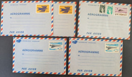 Aérogramme 1001-AER X2, 1002-AER X2, 1006-AER Cote 84.00€ - 1960-.... Postfris