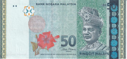 BILLETE DE MALASIA DE 50 RINNGIT DEL AÑO 2009 EN CALIDAD EBC (XF) (BANKNOTE) - Malaysie