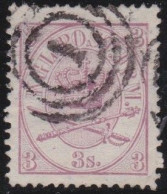 Denmark      .   Y&T     .     12  (2 Scans)     .     O      .     Cancelled - Used Stamps