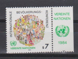 Nations Unies Vienne 1984 38 ** Population - Unused Stamps