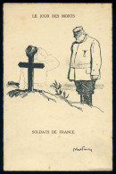 CPA - (Illustrateur) Abel Faivre - Le Jour Des Morts - Soldats De France - Faivre