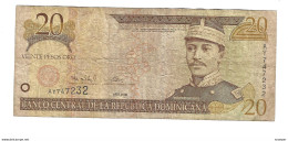 Dominican Republic 20 Pesos 2000   166 - Dominicana