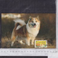 [Carte Maximum / Maximum Card / Maximumkarte]  Macao 2018 | Lunar New Year, Year Of The Dog, Postage Label - Maximumkarten