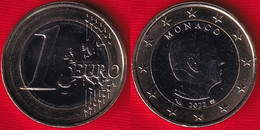 1 euro Monaco 2021 UNC Prince Albert II