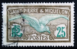 SAINT PIERRE ET MIQUELON                   N° 110                   OBLITERE - Used Stamps