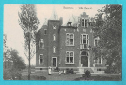 * Waremme - Borgworm (Liège - La Wallonie) * (Edit F. Jeanne, Nr 16106) Villa Roberti, Animée, Berceau, Chateau, TOP - Waremme