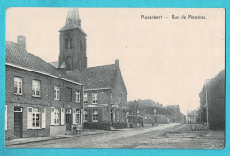 * Ploegsteert - Komen Waasten (Hainaut - Wallonie) * Rue De Messines, Café, église, Unique, Zeldzaam, TOP, Rare - Comines-Warneton - Komen-Waasten