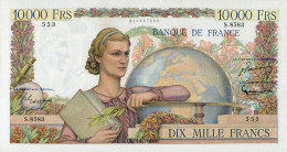 10 000 Francs Génie Français, 7 Avril 1955 (F.50.74) - 10 000 F 1945-1956 ''Génie Français''