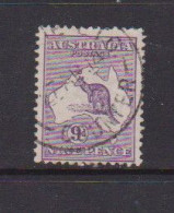 AUSTRALIA    1913    9d  Violet   Die II  Wmk  W2      USED - Usados