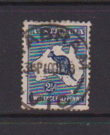 AUSTRALIA    1917    2 1/2d  Deep  Blue     Wmk  W6      USED - Oblitérés