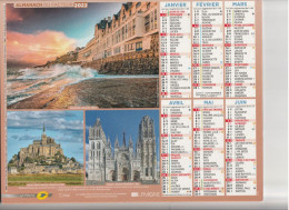 Calendrier-Almanach Des P.T.T 2022-Département AIN-01-LAVIGNE - Big : 2001-...