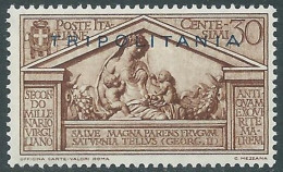 1930 TRIPOLITANIA VIRGILIO 30 CENT MNH ** - RA9-7 - Tripolitania